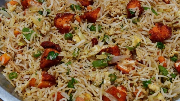 how to make chicken fried rice at home in telugu