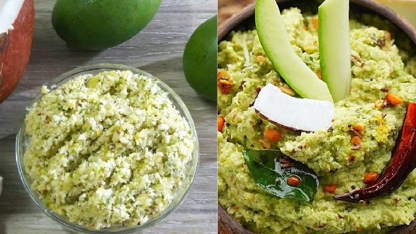 Summer Special Coconut Mango Chutney Recipe in Telugu Summer Special Coconut Mango Chutney Recipe in Telugu