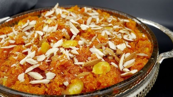 How to make biscuit halwa at home in simple steps in telugu