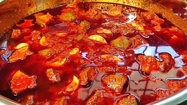 How to make pure traditional mango pickle at home in telugu