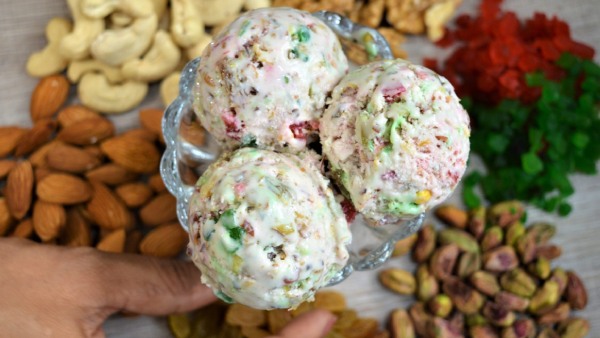 How to make healthy ice creams at home in telugu