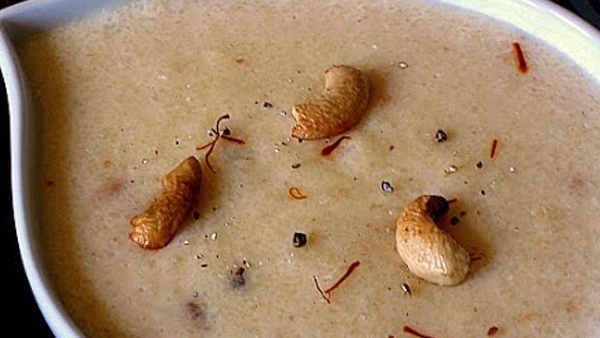 How to make kobbari payasam sweet at home in simple steps recipe in telugu