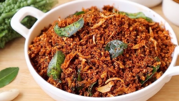 how to make kakarakaya karam podi recipe in telugu