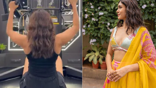 Fitness tips 3 exercises for a stronger back like mrunal thakur