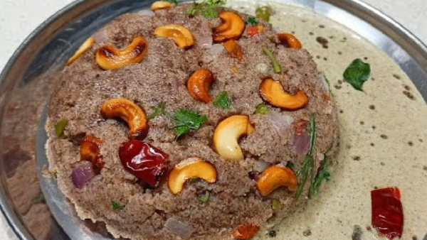 healthy breakfast ragi upma recipe in telugu