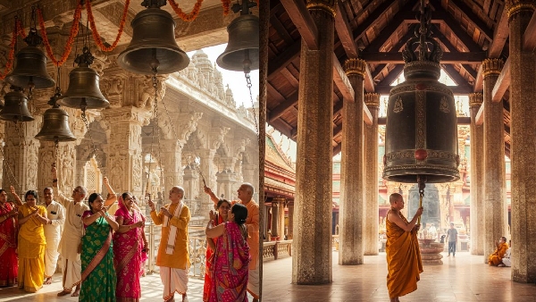 The hidden secret behind ringing the temple bell