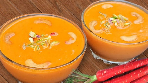 how to make carrot kheer recipe in telugu