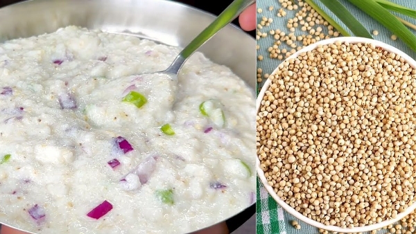 summer special breakfast jonna ambali recipe in telugu