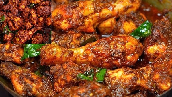 kundapura style chicken ghee roast recipe in telugu