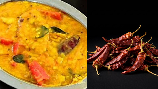 Rayalaseema special dry chilli dal recipe in telugu