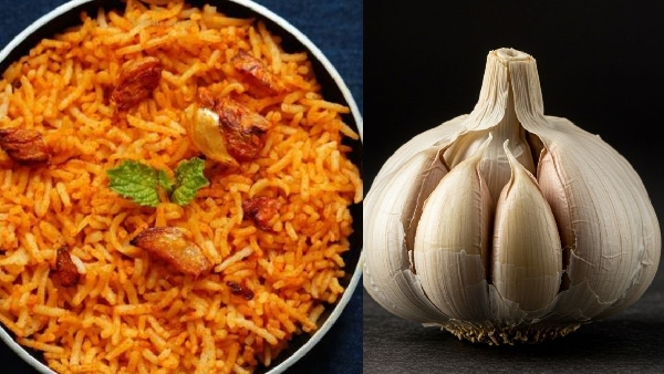 simple and tasty garlic rice recipe in telugu