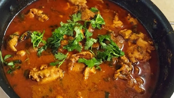 Capsicum chicken curry making and complete recipe in telugu