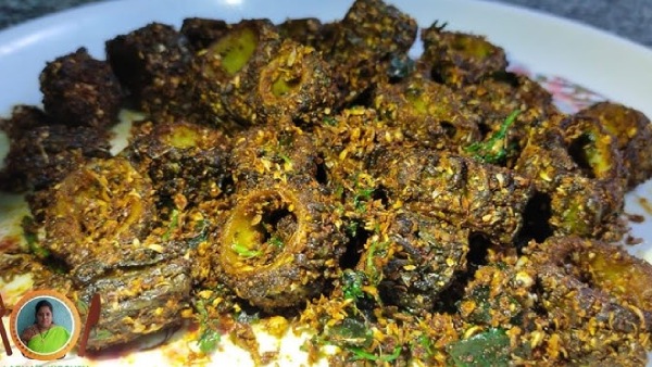 How to cook bittergourd kakarakaya stufd vepudu at home in telugu How to cook bittergourd kakarakaya stufd vepudu at home in telugu