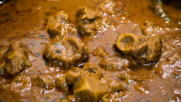 How to make village special dry mutton curry with less masala in telugu