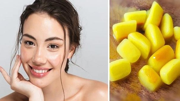 How to make turmeric ice cubes and what are its benefits in telugu