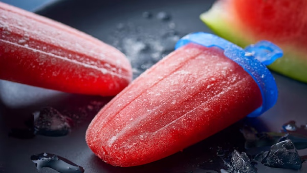 How to make summer special watermelon ice cream at home in telugu