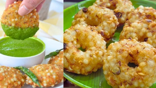 healthy snack saggubiyyam vadalu recipe in telugu