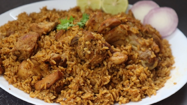Tamil Nadu Special Prepare Dindigul Biryani Recipe at Home In Telugu