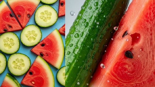 cucumber vs watermelon best summer cooling fruit june 2025 comparison