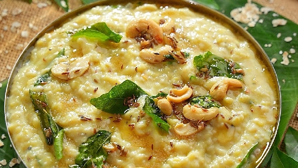 how to make perfect healthy breakfast oats pongal recipe telugu