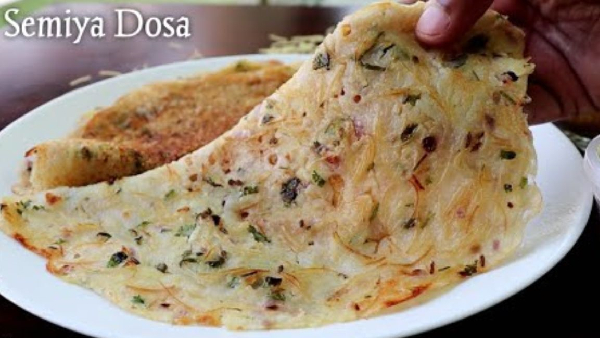 How to Make Semiya Dosa at Home Easily Quick South Indian Breakfast Recipe in telugu