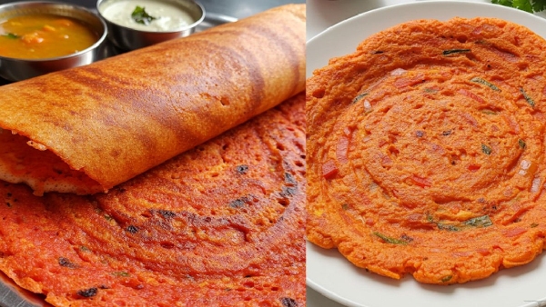 healthy breakfast tomato dosa recipe in telugu