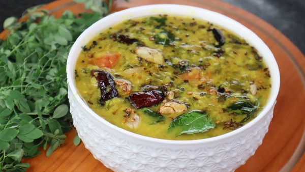 Natural Remedy for 300 Health Issues Drumstick Leaves Dal Recipe in Telugu