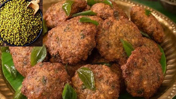 Crunchy and Flavorful Homemade Pesara Vada Recipe in Telugu