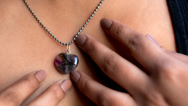 Amethyst Heart Pendant Your Natural Ally Against Stress and Anxiety