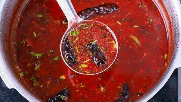 Easy and Healthy Beetroot Rasam at Home Recipe in Telugu