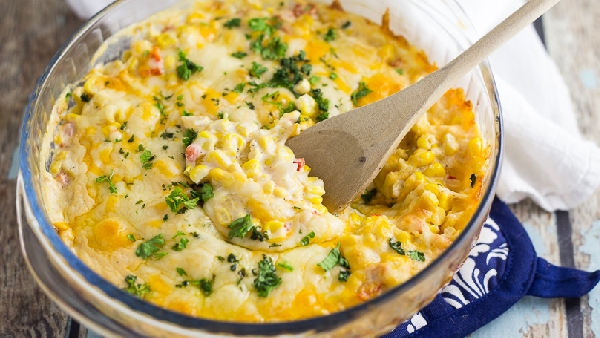 Quick and delicious creamy cheesy corn recipe in telugu