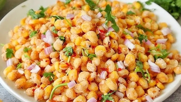 Restaurant style crispy corn at home recipe in telugu