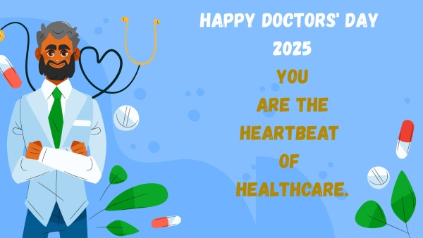 Happy Doctors day 2025 Wishes Quotes and Messages Greetings WhatsApp Status in Telugu