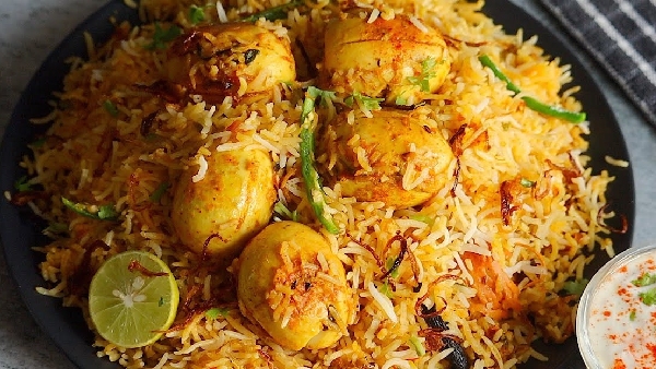 Restaurant Style Egg Biryani at Home Recipe in Telugu