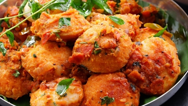 chennai street food style fry idli recipe in telugu