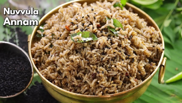 Nutrient Powerhouse Black Sesame Rice Recipe From Leftover Rice