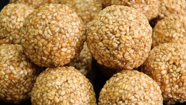 Sweet and Healthy Make Delicious Sesame Laddus in Minutes