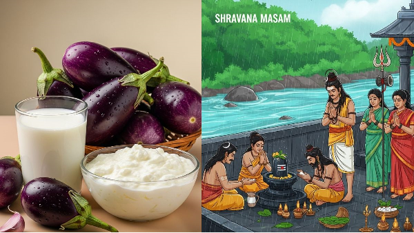 Shravanamasam 2025 Why Avoid Greens Brinjal Dairy During This Holy Month