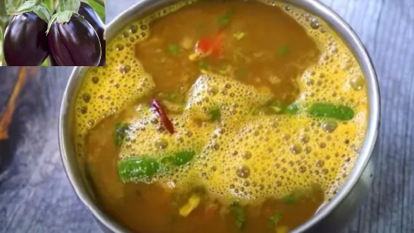 Andhra Special Brinjal Rasam Recipe A Perfect Blend of Taste and Health