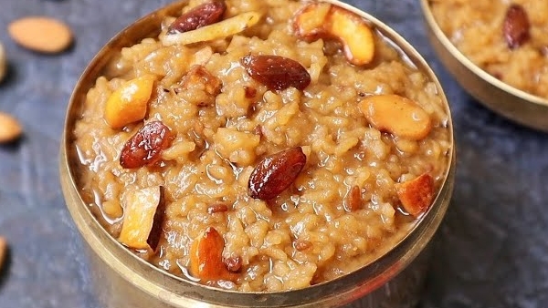 The Sweetest Delight How to Make Temple Style Chekkara Pongal at Home Recipe in Telugu