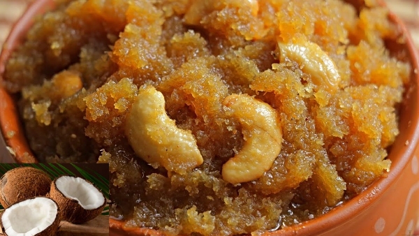 super tasty and healthy coconut halwa recipe in telugu super tasty and healthy coconut halwa recipe in telugu