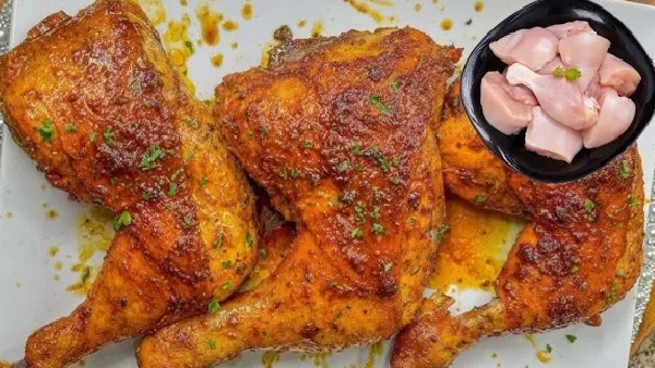 A Must Try Recipe How to Cook Chicken Without a Drop of Oil Recipe in Telugu