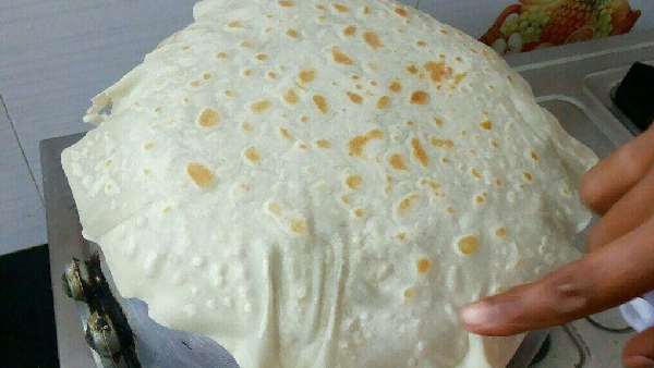 Restaurant style rumali roti recipe in telugu