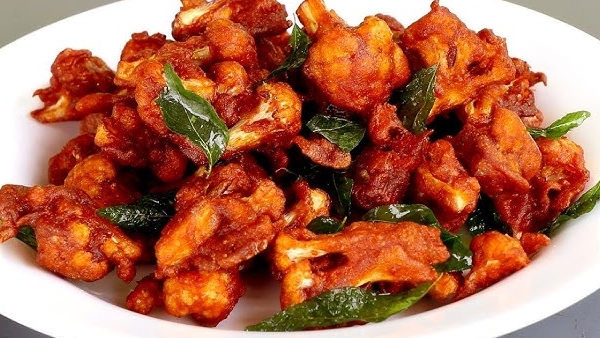 Kids Favorite Snack Make Perfect Crunchy Cauliflower 65 at Home Recipe in Telugu Kids Favorite Snack Make Perfect Crunchy Cauliflower 65 at Home Recipe in Telugu