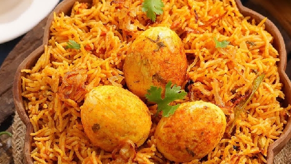Super Tasty and Healthy Masala Egg Biryani Recipe in Telugu