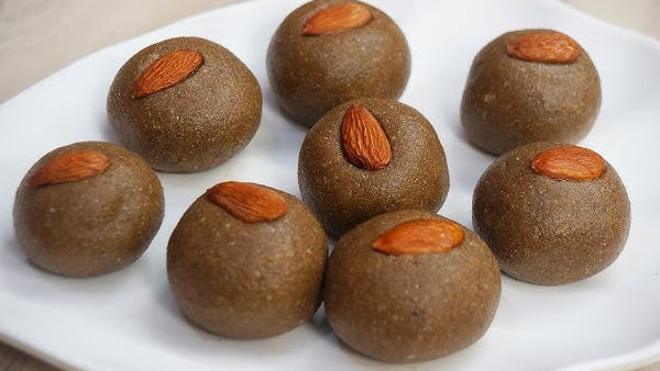 No Sugar Only Health The Super Easy Ragi Oats Laddu Recipe in Telugu