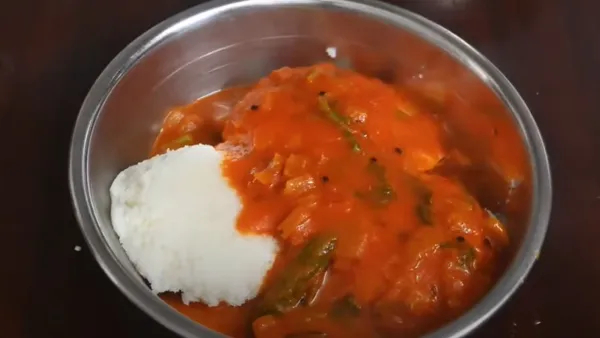 The Best Idli Partner Coimbatore s Famous Tomato Water Chutney Recipe in Telugu