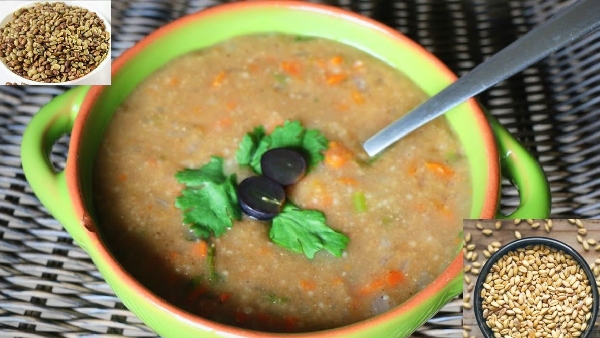 One cup every morning fat burning barley horse gram kanji recipe in telugu