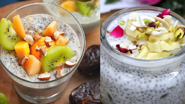 best weight loss breakfast chia pudding recipe in telugu