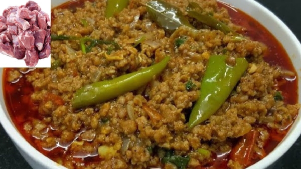 Madurai special mutton kothu curry recipe in telugu